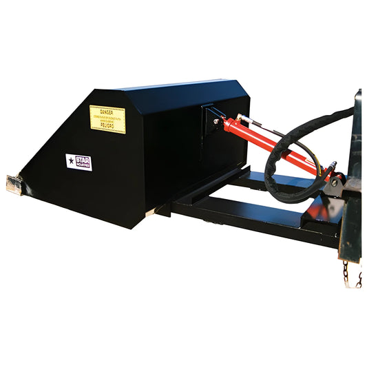 Star Industries 1472SD | 72'' Self-Dump Bucket | 0.8 cyd | Manual or Hydraulic