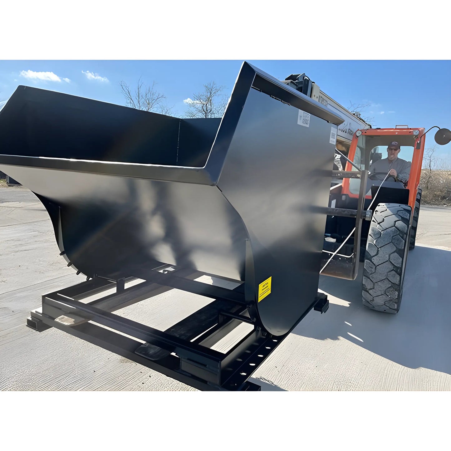 Star Industries 1815 | 1.5 cuyd Self-Dump Hopper | 6000 lbs