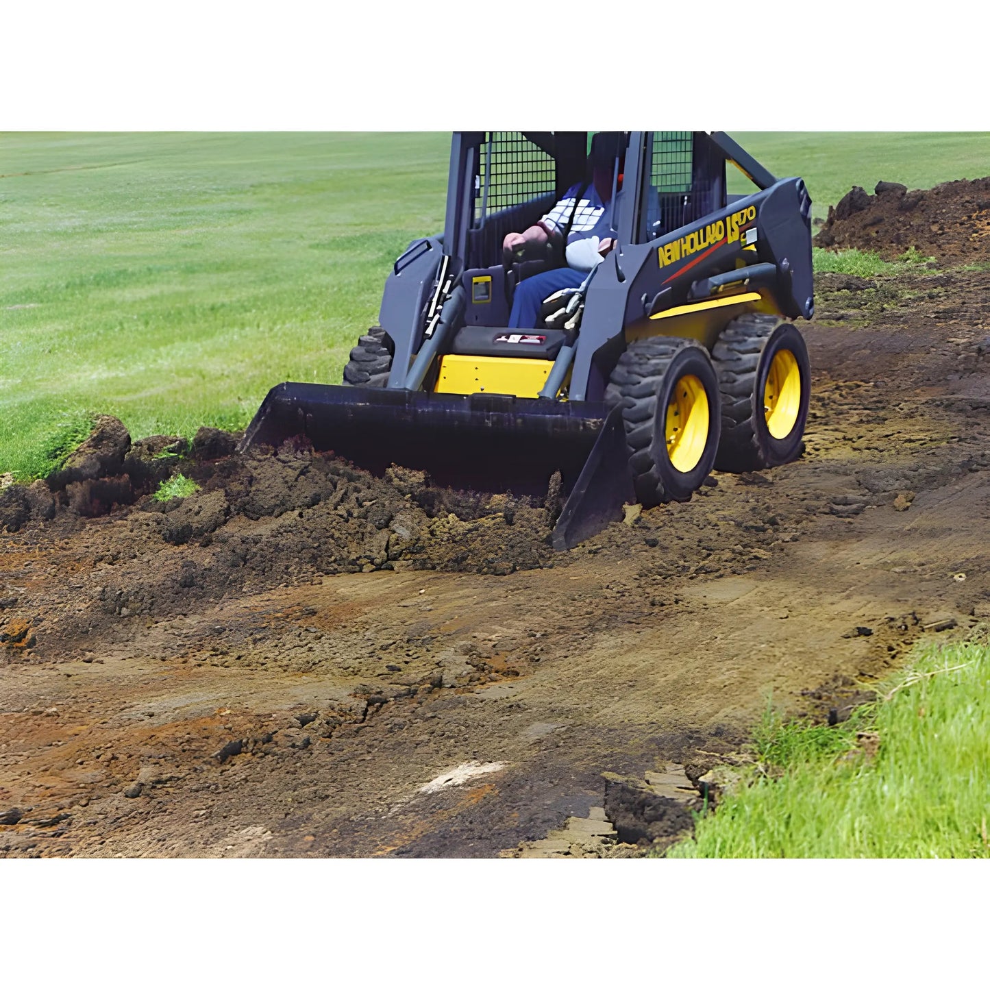 Star Industries LP22A-66 | 66'' Heavy Duty Skid-Steer Bucket