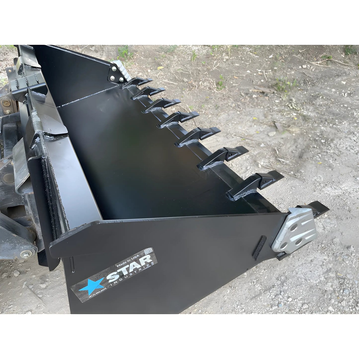 Star Industries LP22A-84 | 84'' Heavy Duty Skid-Steer Bucket