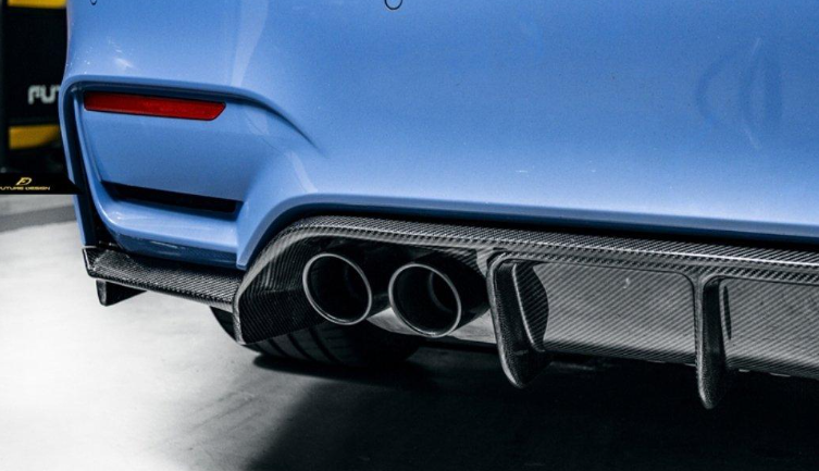 Carbon Fiber V Style Rear Diffuser (F80 M3 | F82/F83 M4)